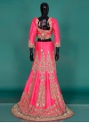 Absorbing Dhupion Silk Cut Dana Lehenga Choli - 5